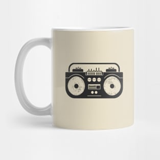 A Classic Boombox Mug